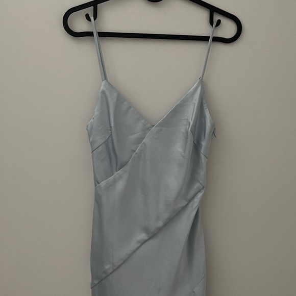 Princess Polly Maliha satin mini dress blue - Picture 6 of 6